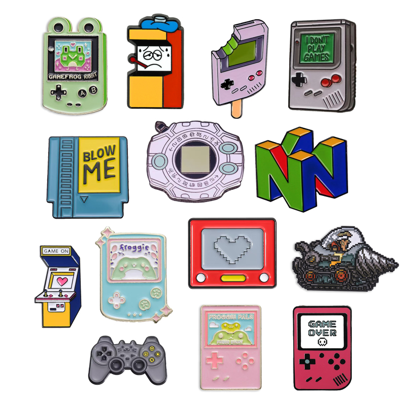 Gaming Console Old School - Pino de console de jogo digital
