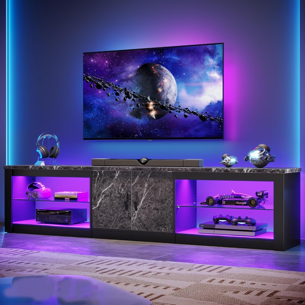 Gaming Console Room - Suporte para TV de 80 Polegadas