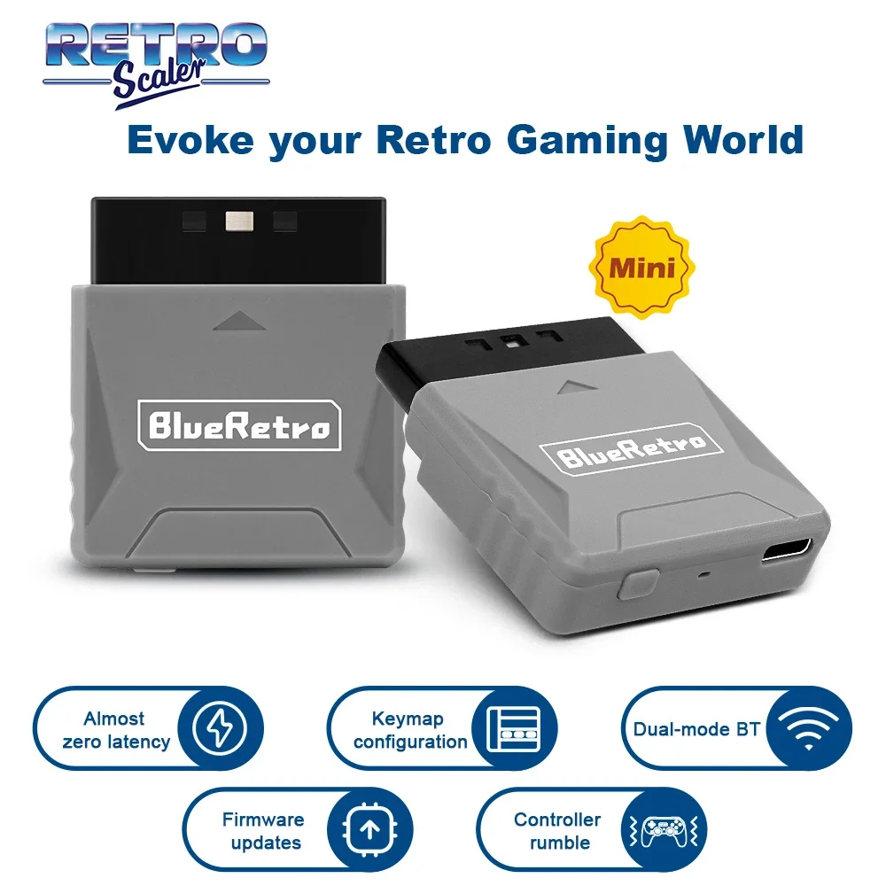 Gaming Console Xbox - Retroscaler mini adaptador receptor blueretro para