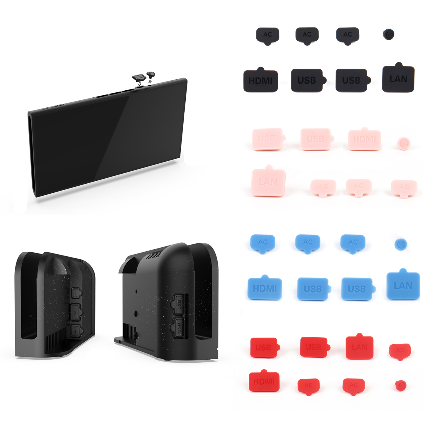 Gaming Console Usb - Anti-poeira plug silicone usb hdmi tipo