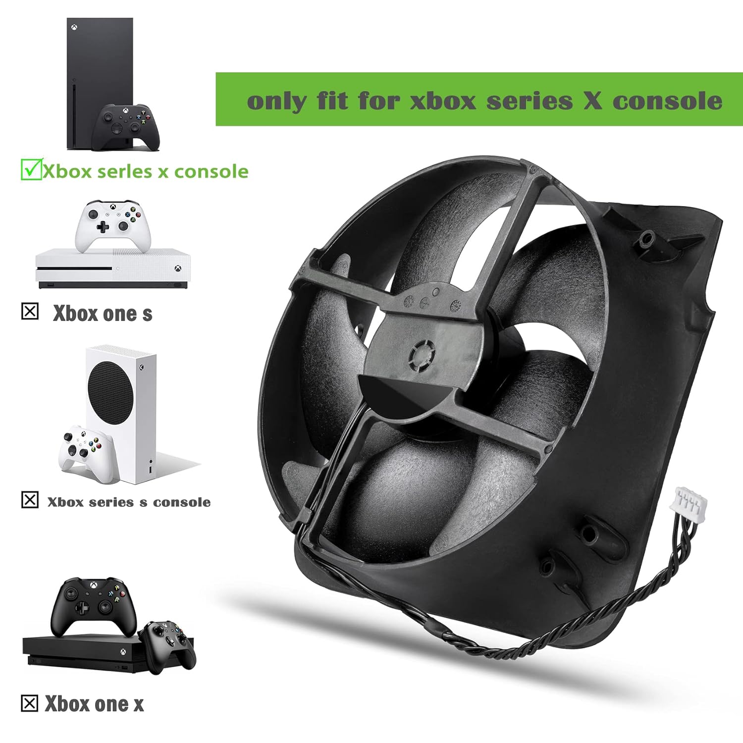 Console Cooling Fan - Substituição do Ventilador Interno de Resfriamento