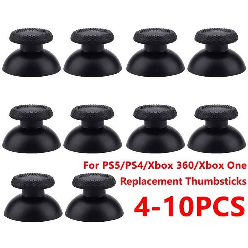 Gaming Console Tv Stick - 4-10 Peças de Substituição de Thumbsticks