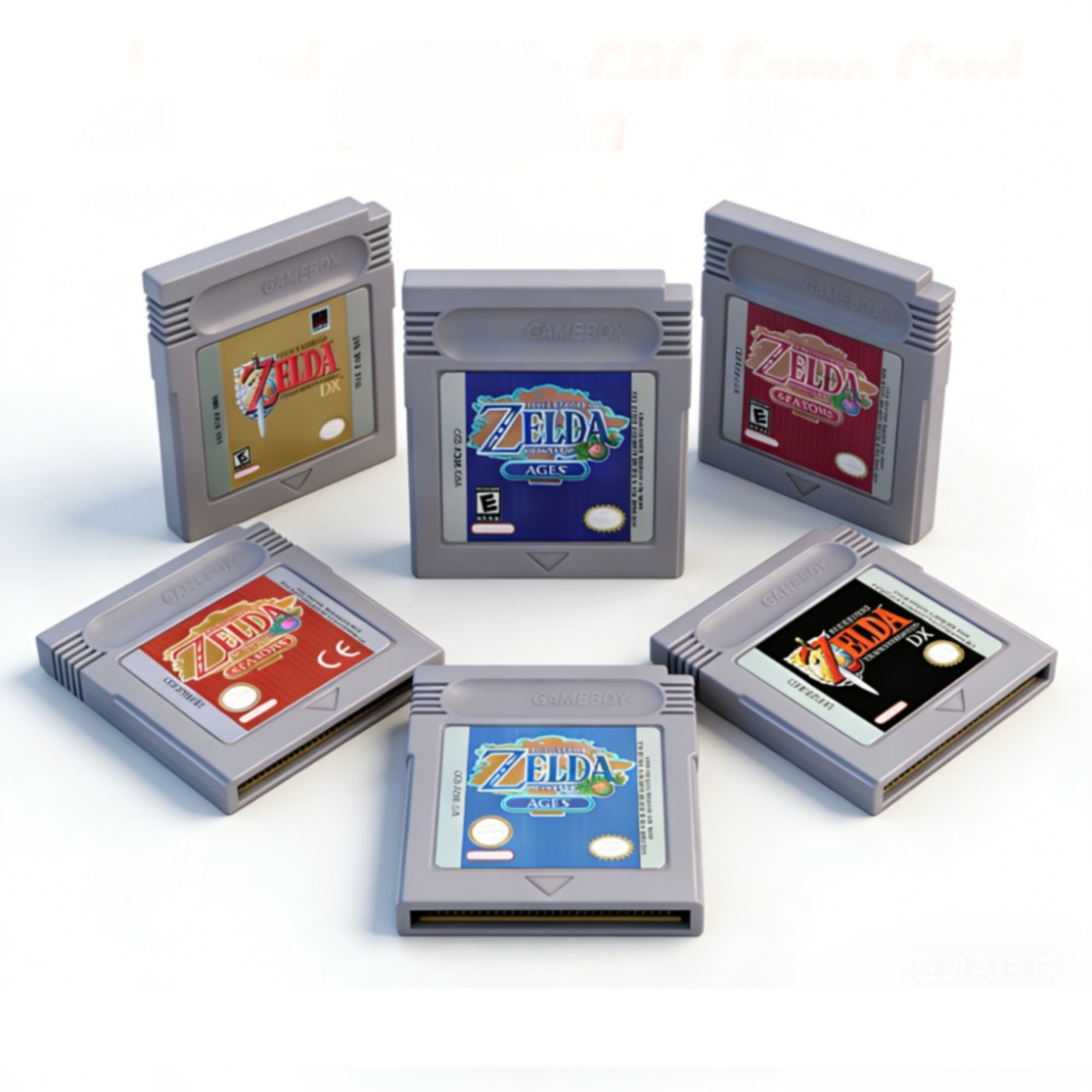 Gaming Console Zelda - Cartucho de Jogo Zelda GBC 16