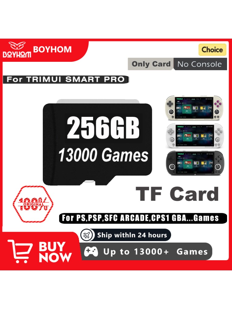 Gaming Console Portable - Cartão sd para 64g 128g 256g