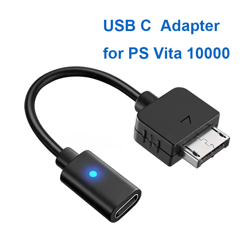 Gaming Console Usb - Adaptador de Carregamento USB-C Preto de