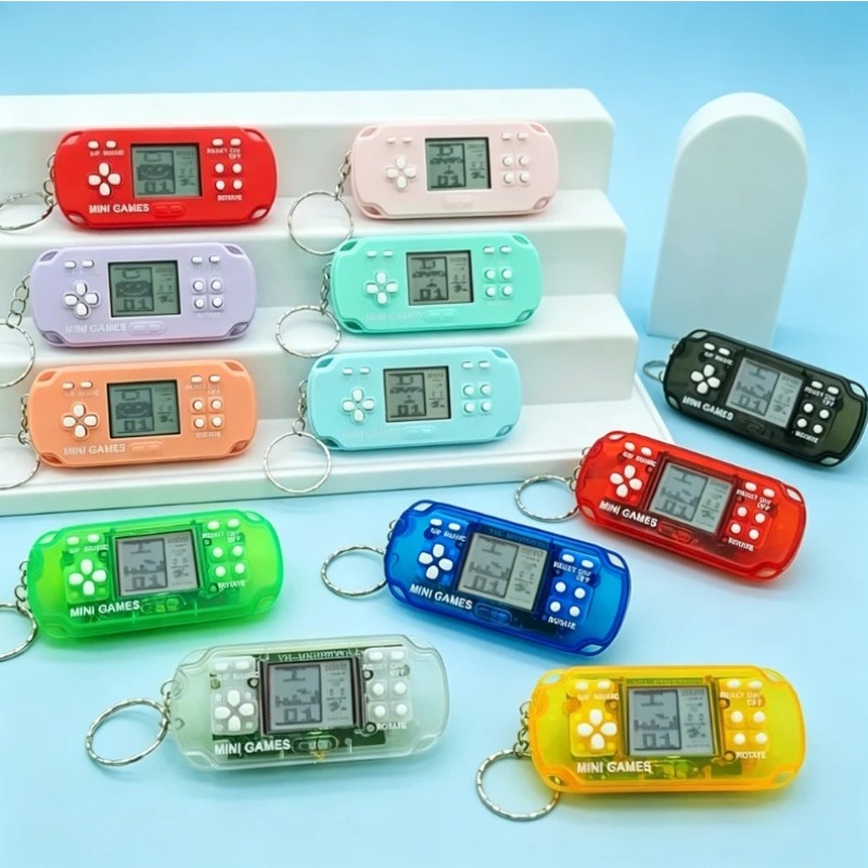 Gaming Console Old School - Chaveiro de Videogames: Mini Console Portátil