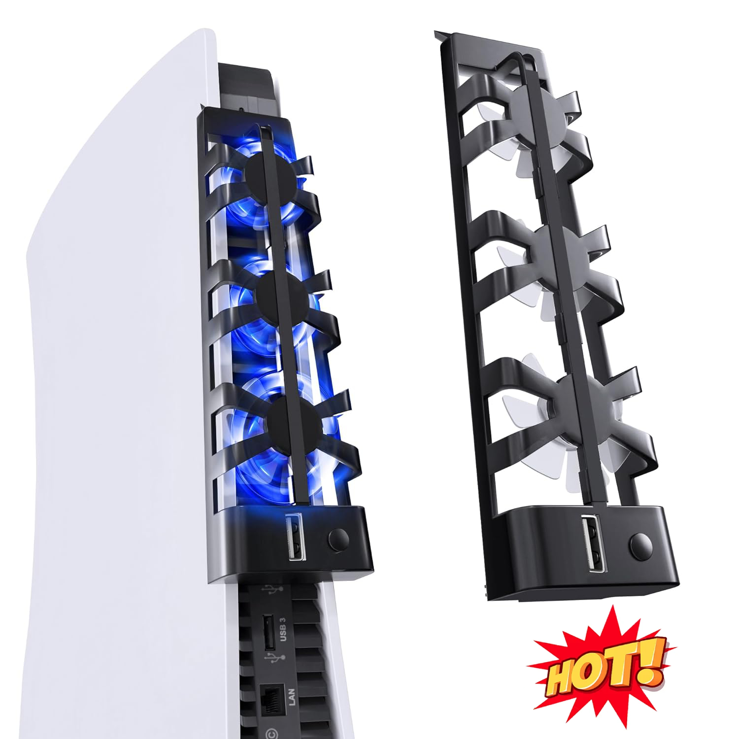 Console Cooling Fan - Ventilador de Refrigeração para PlayStation 5,