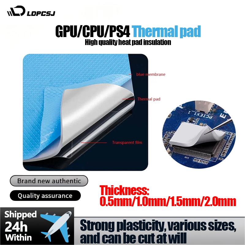 Gaming Console Pc - LDPCSJ Almofada Térmica de Silicone de