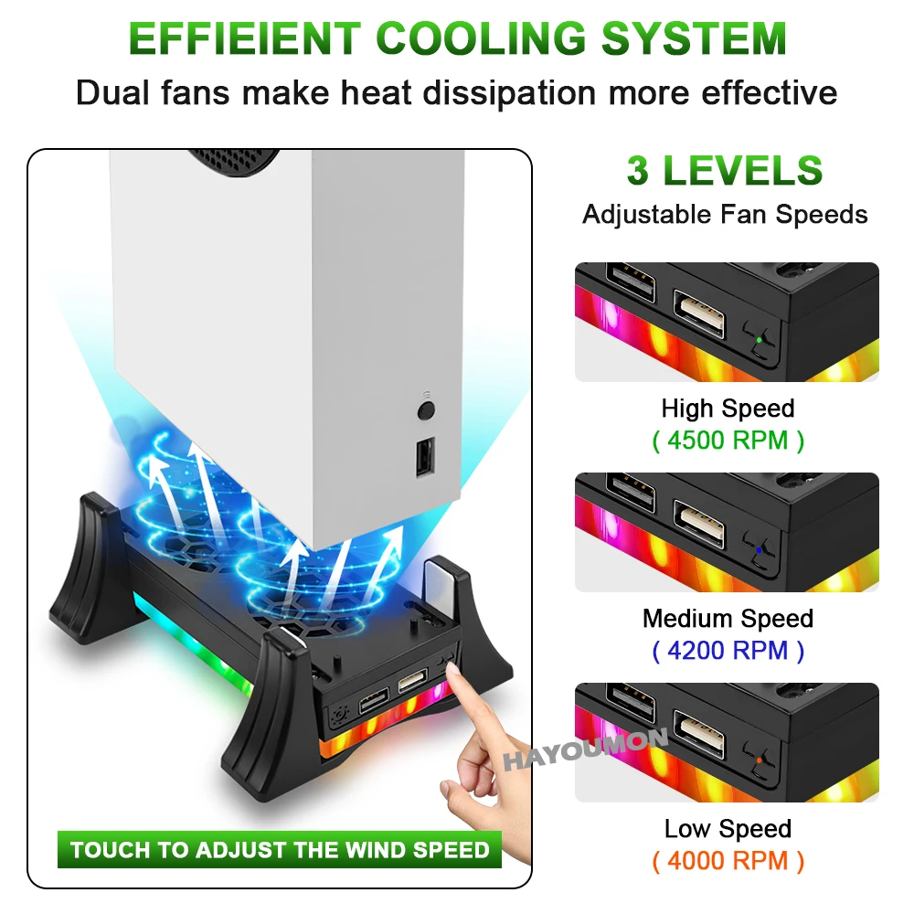 Suporte para Console de Jogos  - Console Cooling Fan avaliação e preço