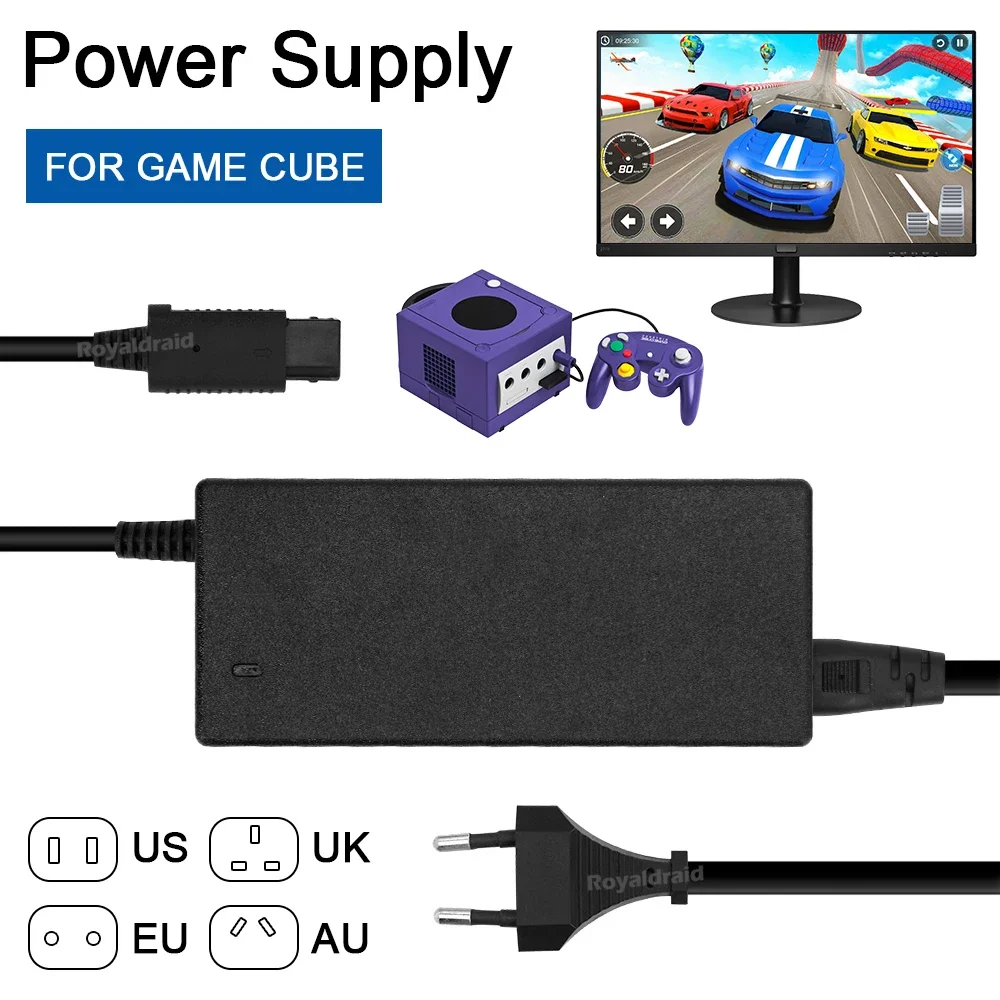 Adaptador de Energia AC EU/US/ - Gaming Console Uk avaliação e preço