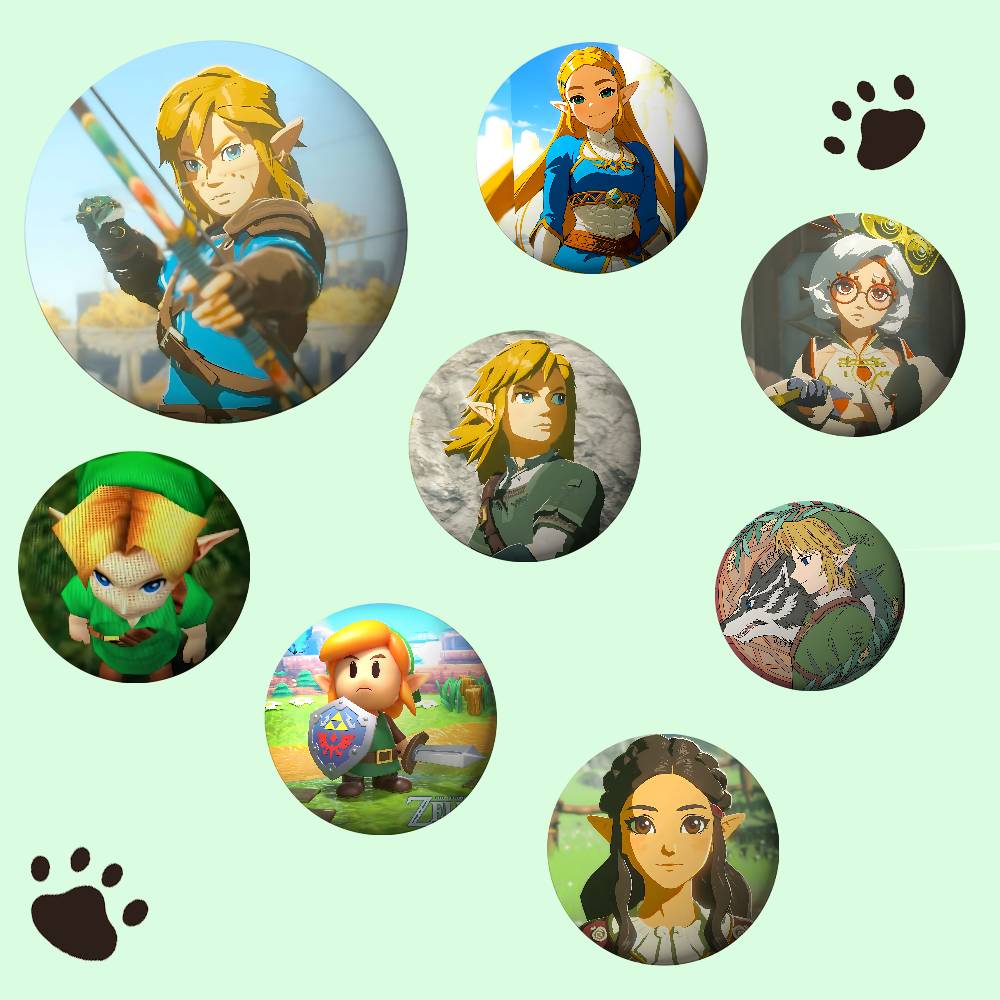 Crachás de Metal The Legend Of - Gaming Console Zelda avaliação e preço