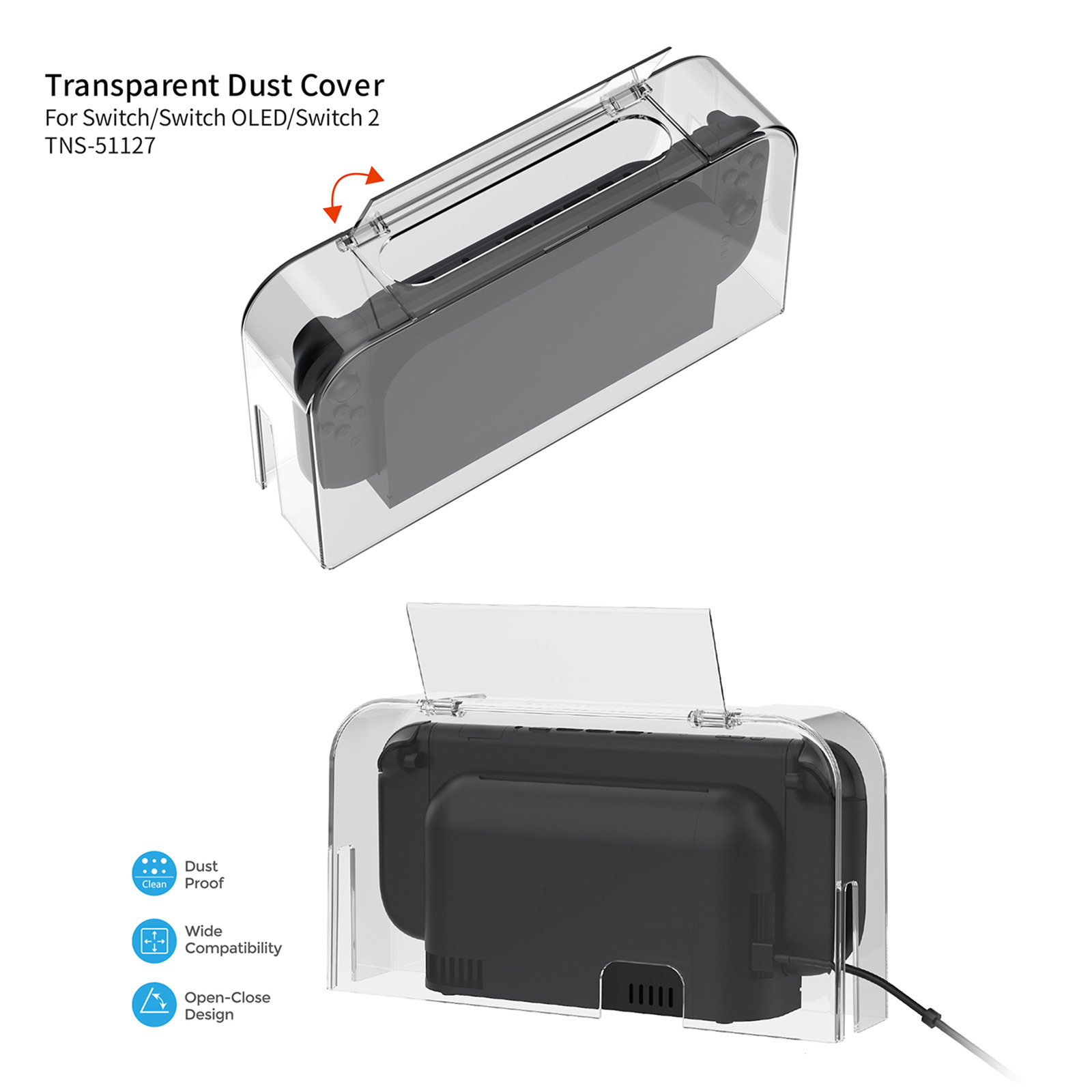 Capa Protetora Transparente Im - Gaming Console Room avaliação e preço