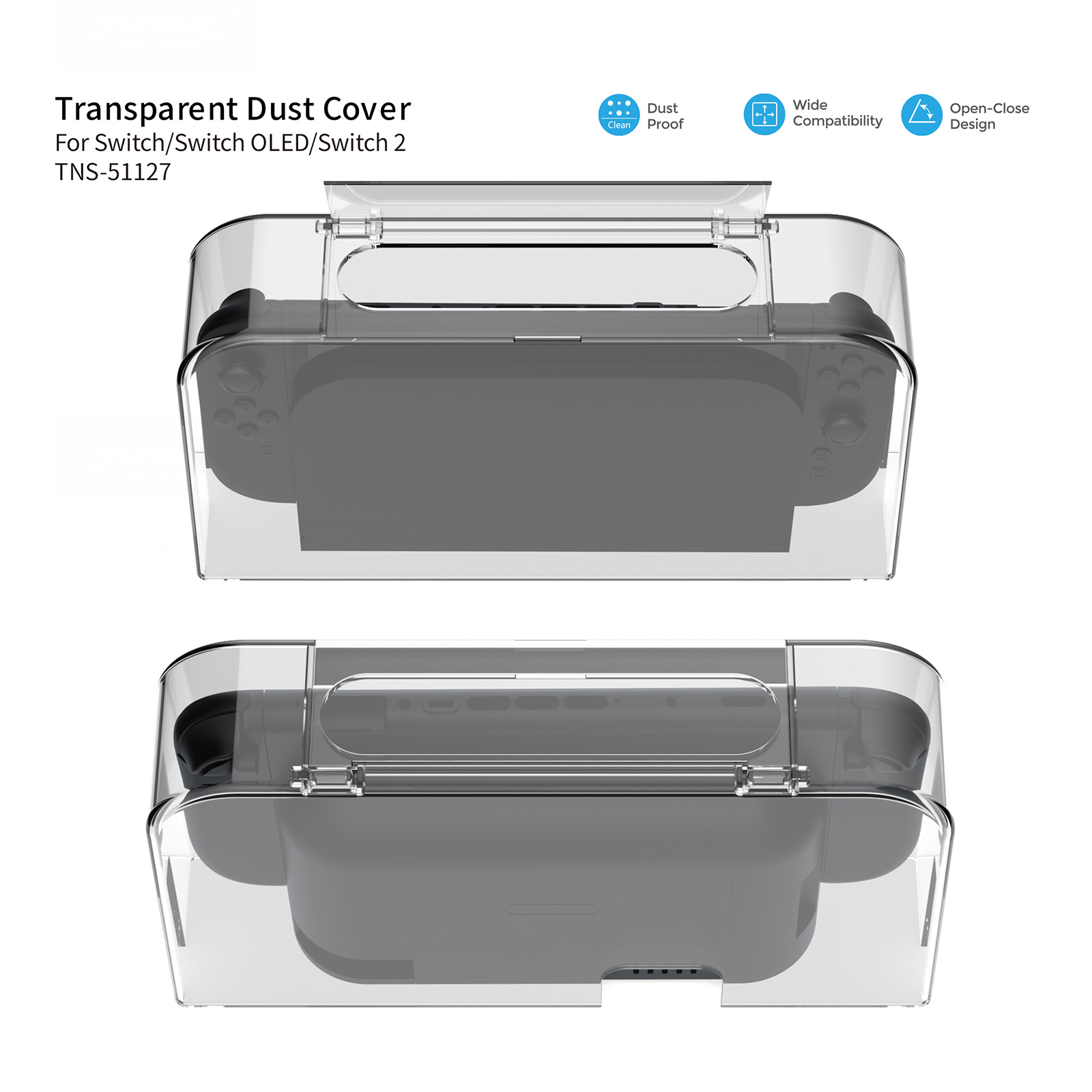 Capa Protetora Transparente Im - Gaming Console Room avaliação e preço