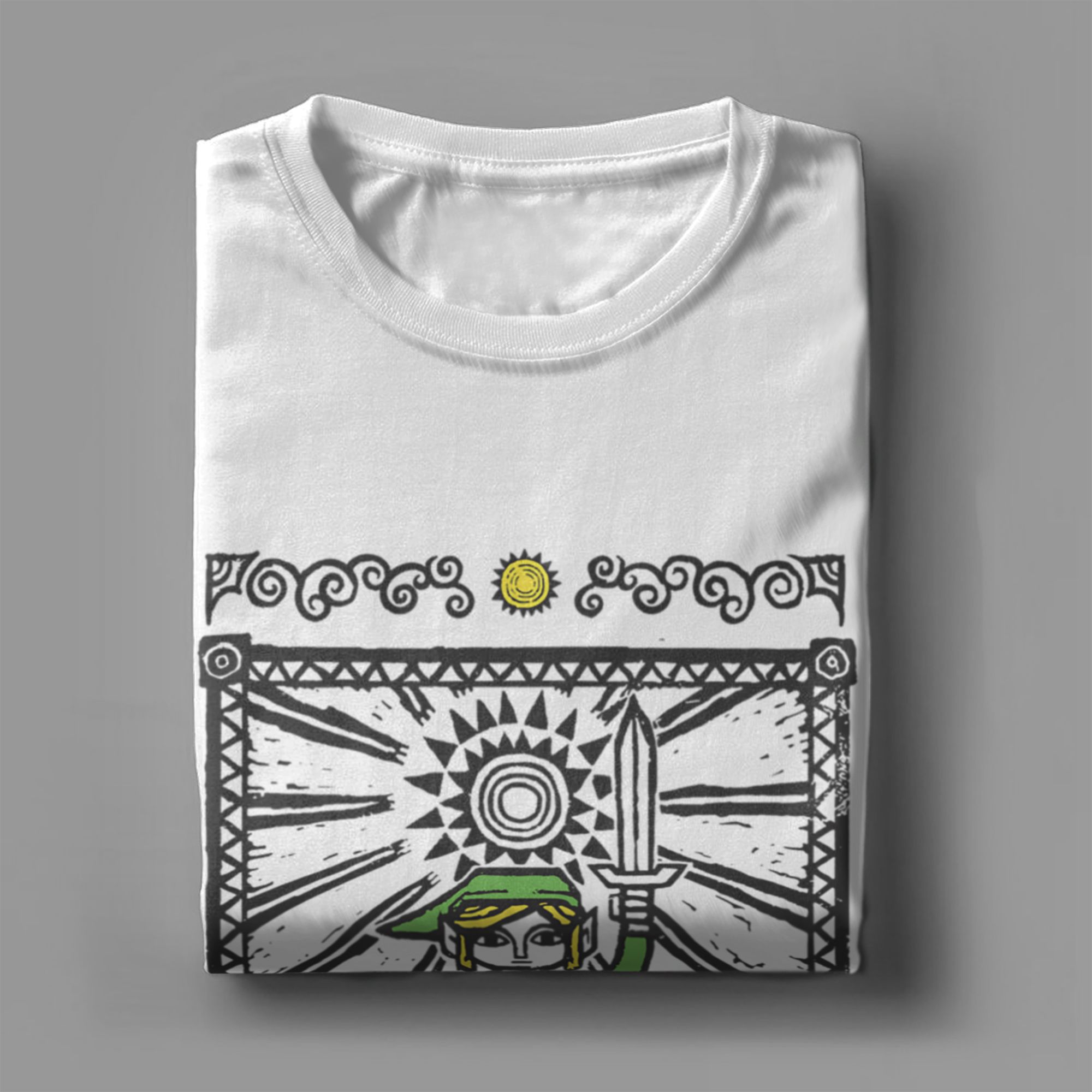 Camiseta masculina Zelda vinta - Gaming Console Zelda avaliação e preço