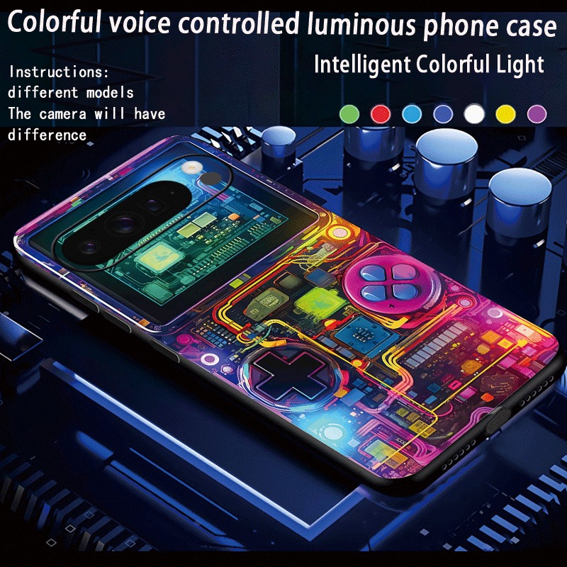 Capa de Telefone LED para Cons - Gaming Console Google avaliação e preço