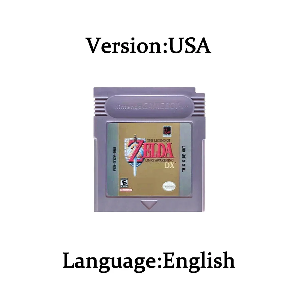 Cartucho de Jogo Zelda GBC 16  - Gaming Console Zelda avaliação e preço
