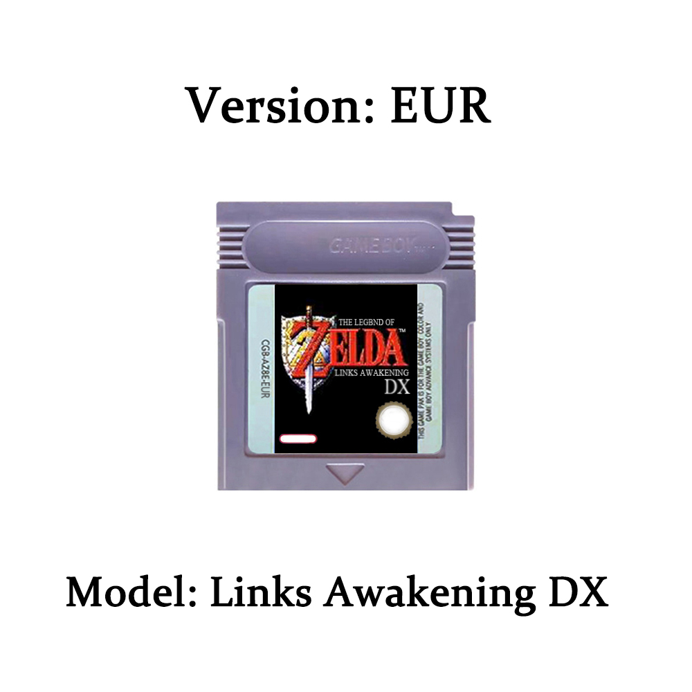 Cartucho de Jogo Zelda GBC 16  - Gaming Console Zelda avaliação e preço