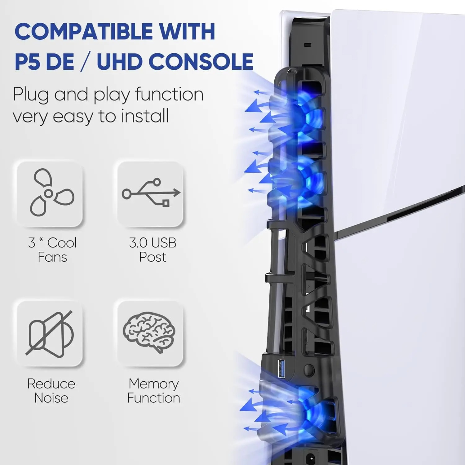 Ventoinha de resfriamento com  - Console Cooling Fan avaliação e preço
