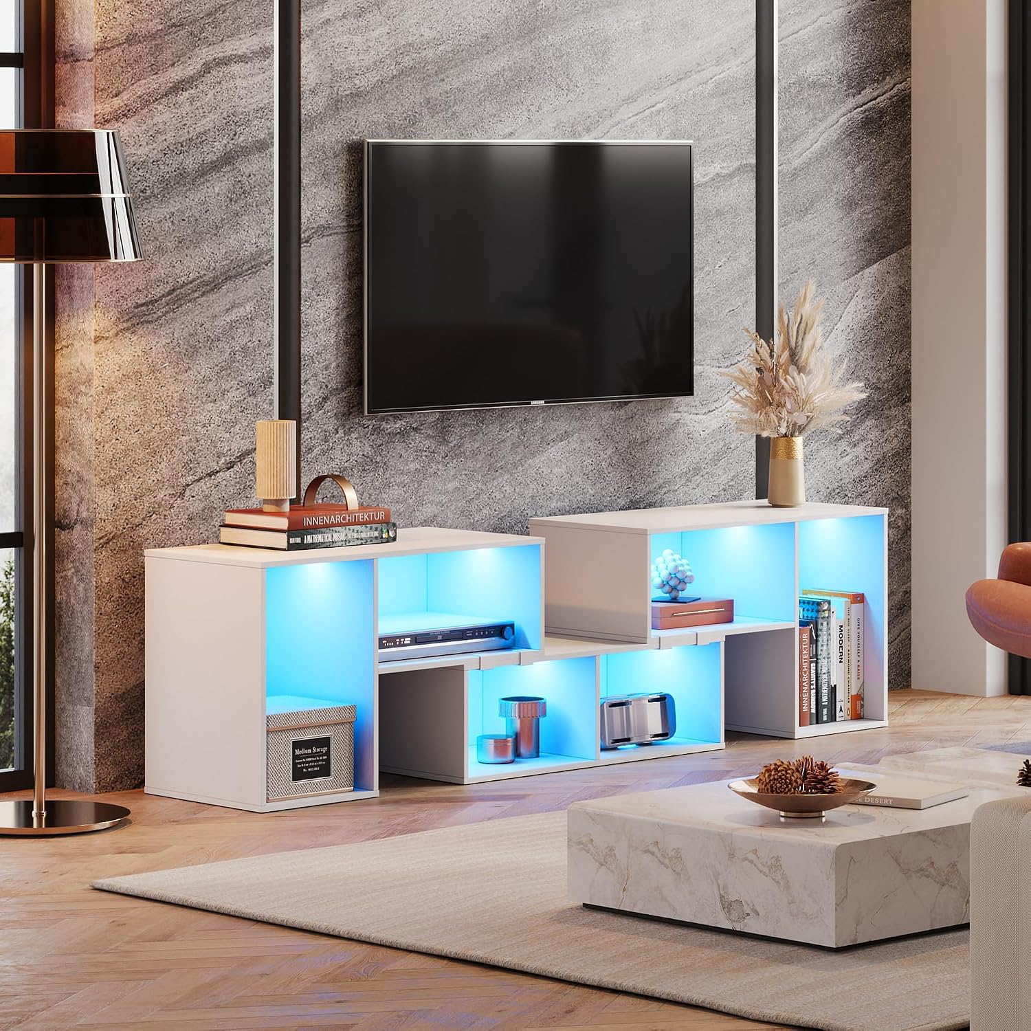 Suporte de TV Deformável com F - Gaming Console Room avaliação e preço