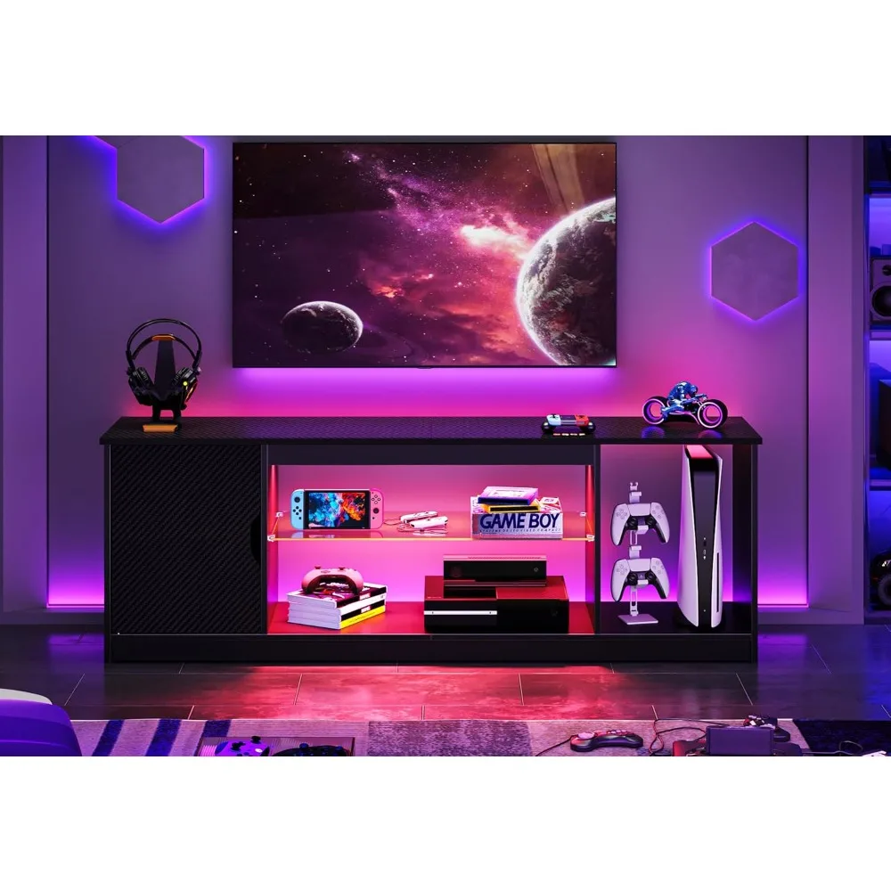 Centro de entretenimento LED B - Gaming Console Room avaliação e preço