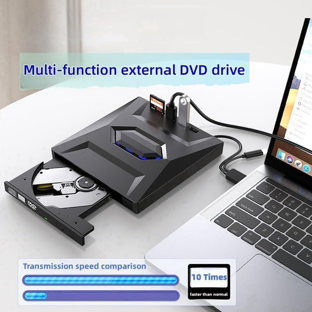 Gravador de DVD BD CD 7 em 1 U - Gaming Console Pc avaliação e preço