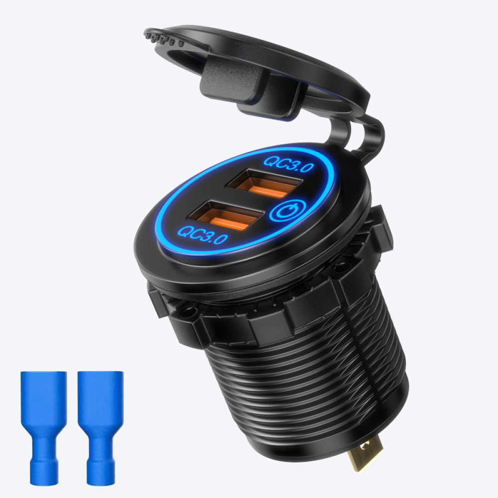 Carregador USB duplo para moto - Gaming Console Car avaliação e preço