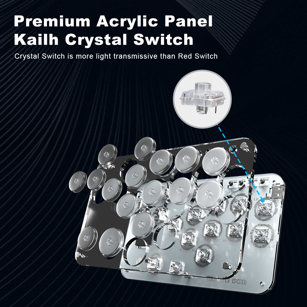 Controle Arcade Haute42 Hitbox - Gaming Console Tv Stick avaliação e preço