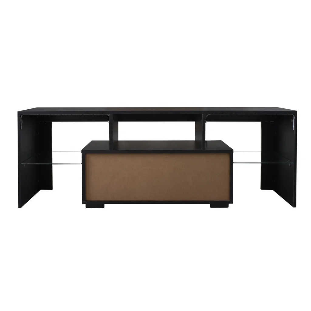 # Suporte de TV preto com luze - Gaming Console Room avaliação e preço