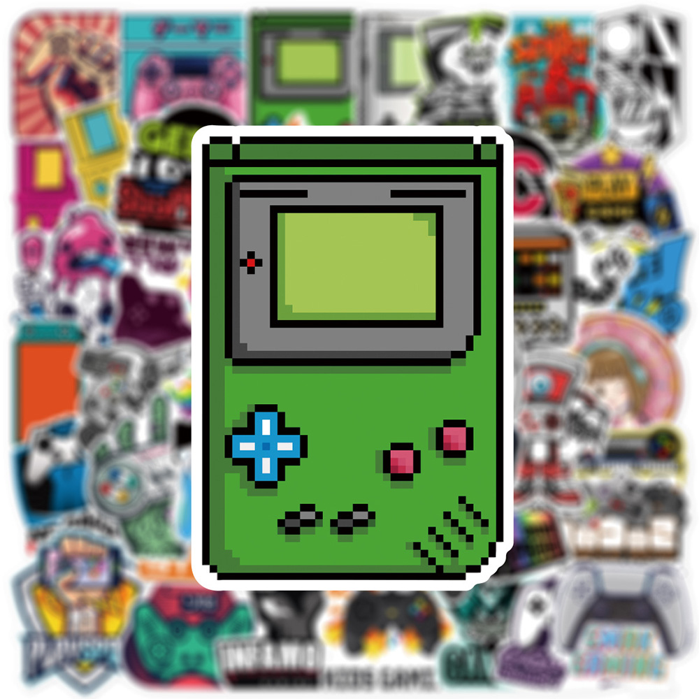 10/30/50pcs Adesivos Retro Nos - Gaming Console Car avaliação e preço