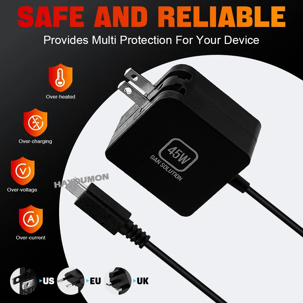 NOVO Adaptador AC de 45W Carre - Gaming Console Uk avaliação e preço