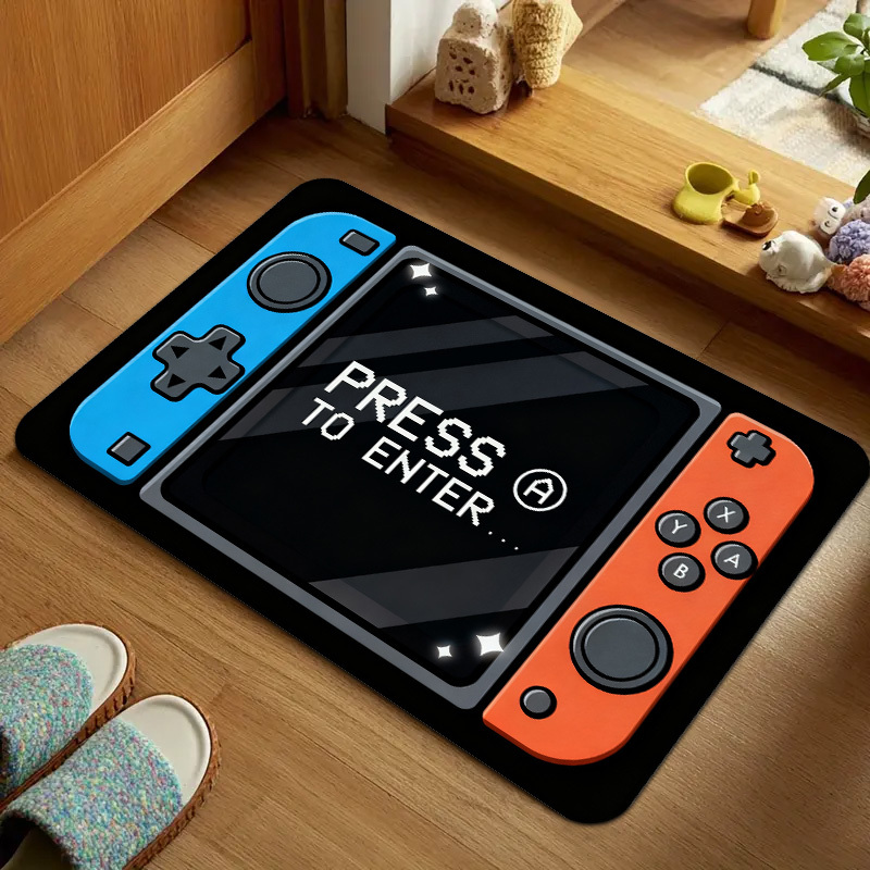 Tapete de flanela antiderrapan - Gaming Console Room avaliação e preço