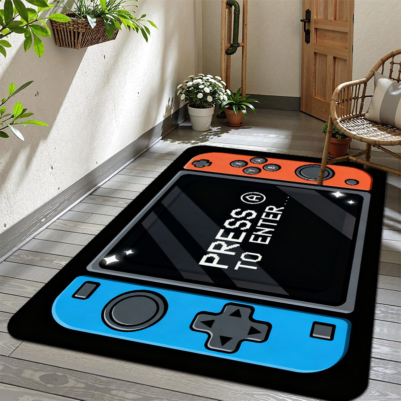 Tapete de flanela antiderrapan - Gaming Console Room avaliação e preço