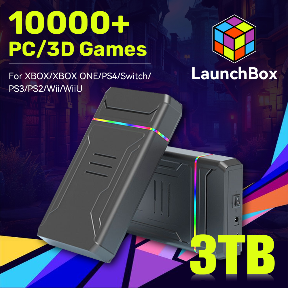 JMachen Launchbox 3TB Gaming H - Gaming Console Com avaliação e preço