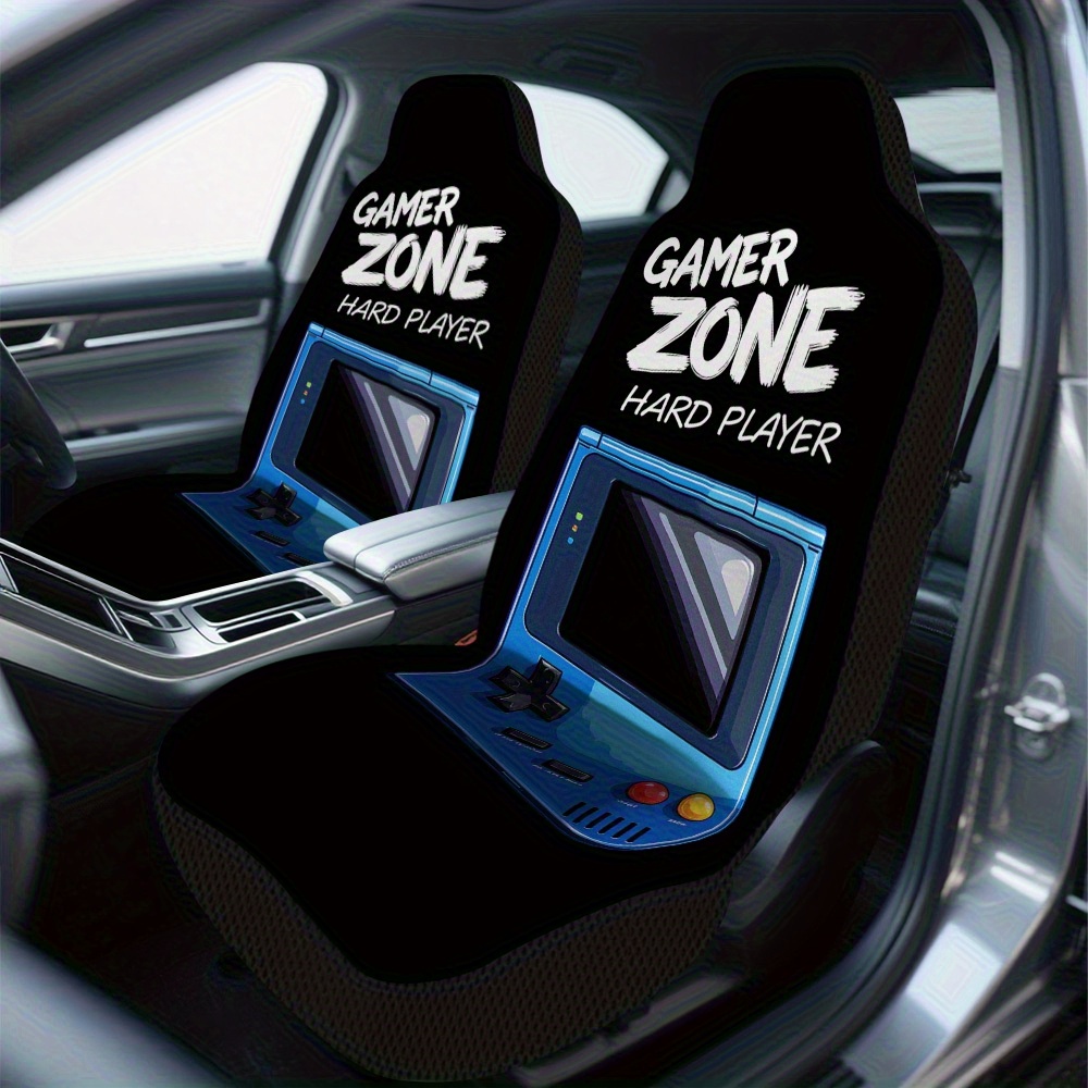 2 peças, capas de assento de c - Gaming Console Car avaliação e preço