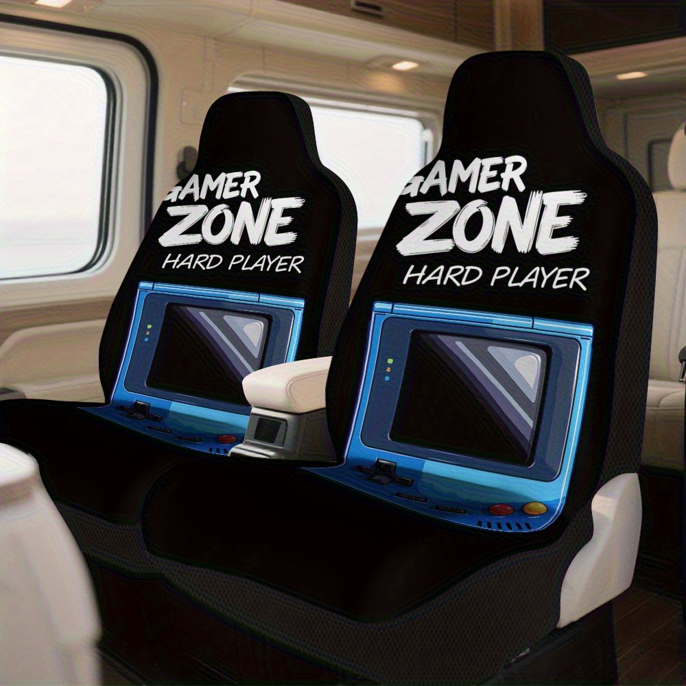 2 peças, capas de assento de c - Gaming Console Car avaliação e preço