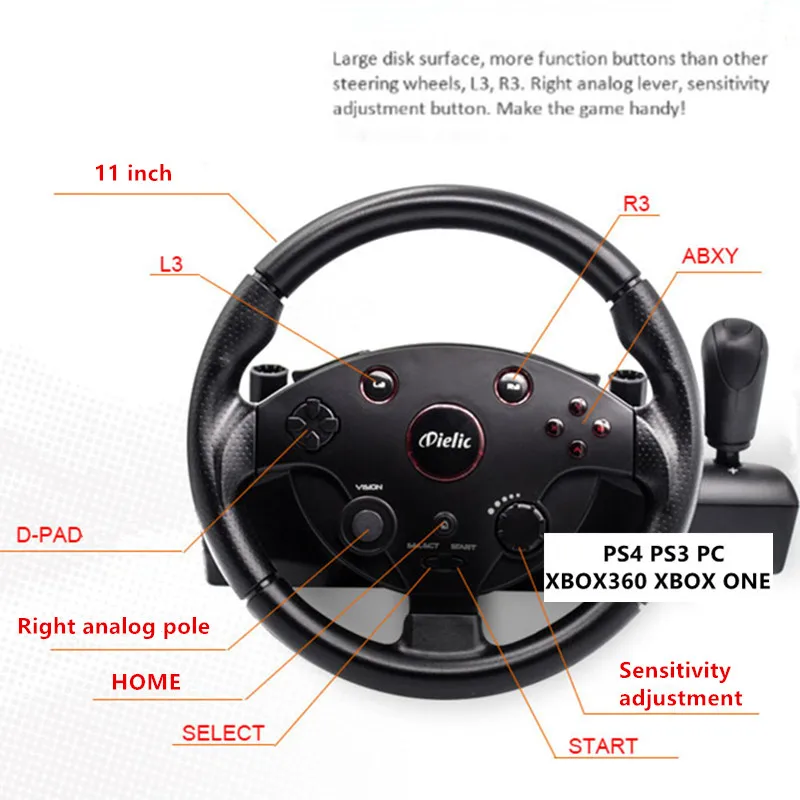 Ps 4 3 pc jogo de corrida vola - Gaming Console Car avaliação e preço
